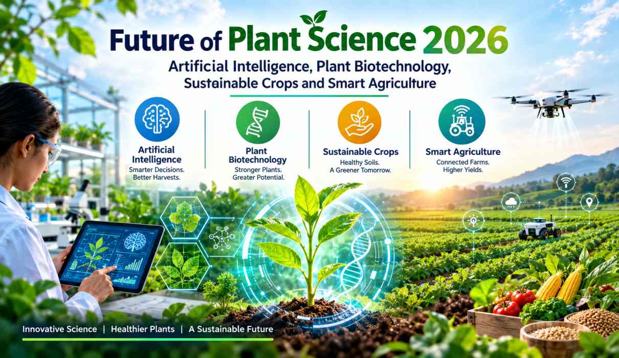 Future of Plant Science 2026: Artificial Intelligence, Plant Biotechnology, Sustainable Crops and Smart Agriculture