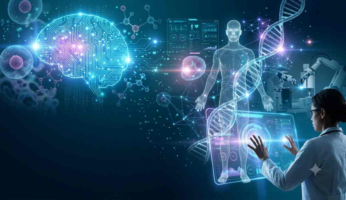 Modern Science and Medicine AI Technology, Biotechnology, Digital Health and Next-Generation Treatments