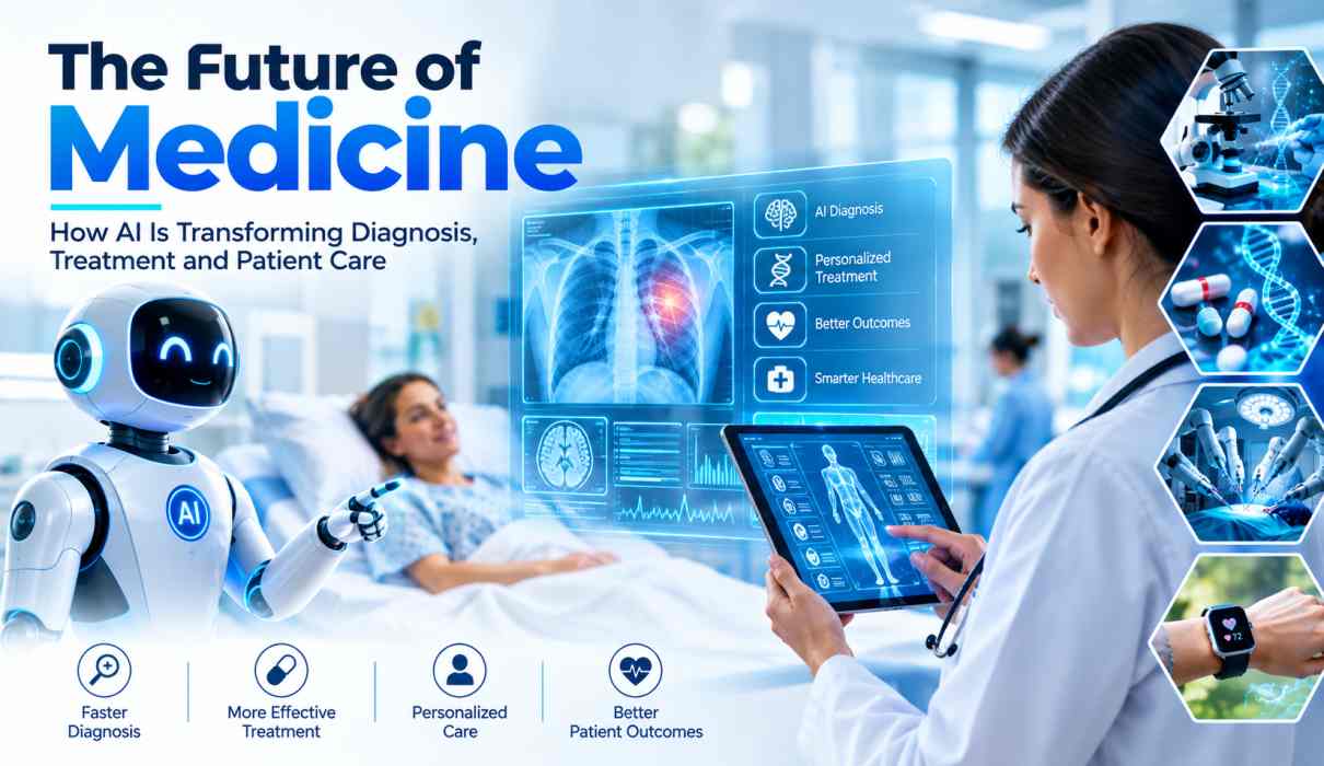 The Future of Medicine: How AI Is Transforming Diagnosis, Treatment and Patient Care