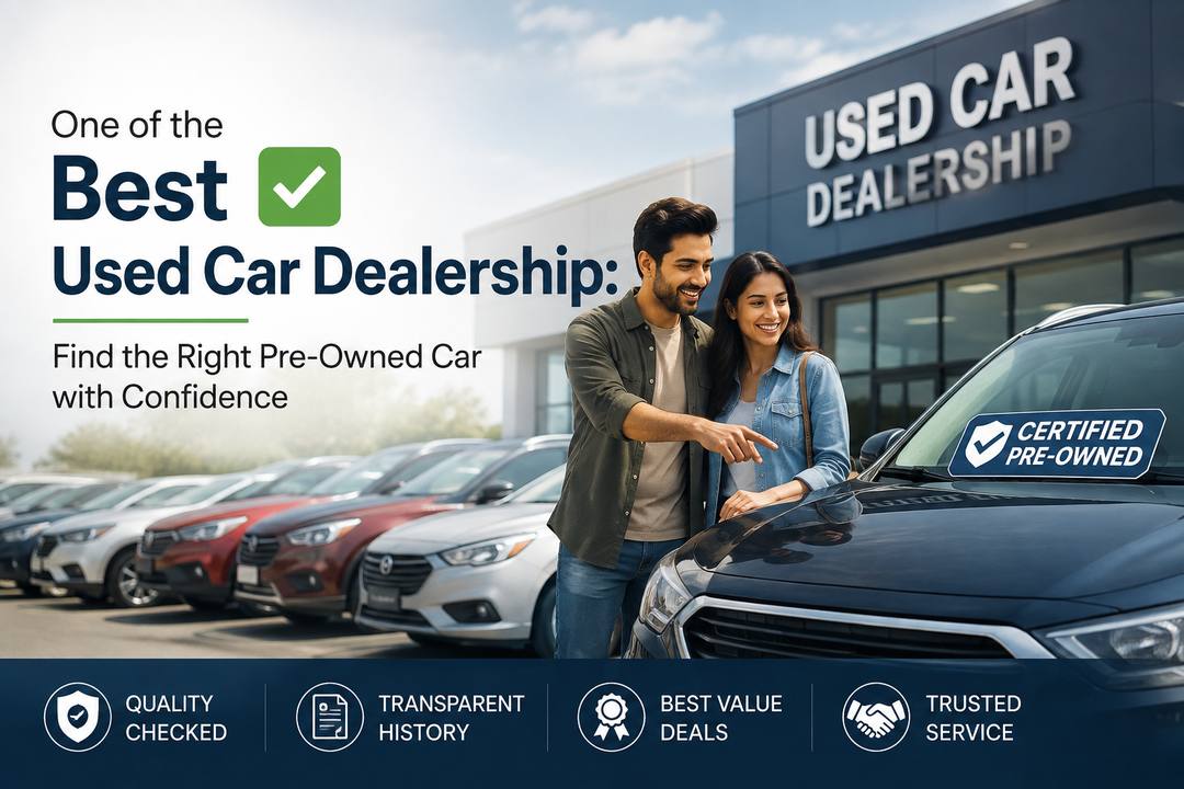 One of the Best ✅ Used Car Dealership: Find the Right Pre-Owned Car with Confidence