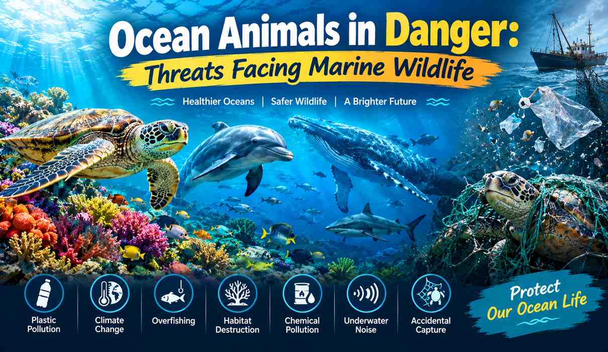 Ocean Animals in Danger: Threats Facing Marine Wildlife