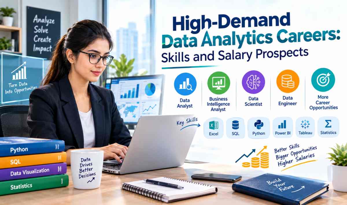 High-Demand Data Analytics Careers Skills and Salary Prospects
