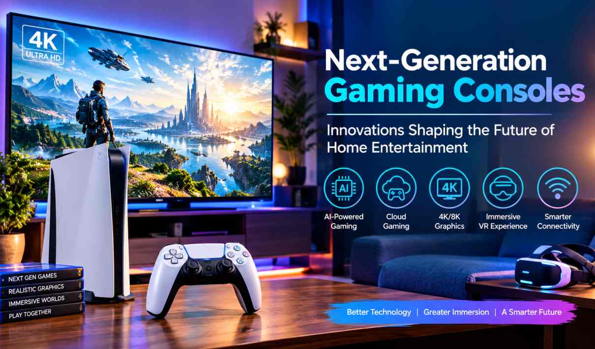 Next-Generation Gaming Consoles: Innovations Shaping the Future of Home Entertainment