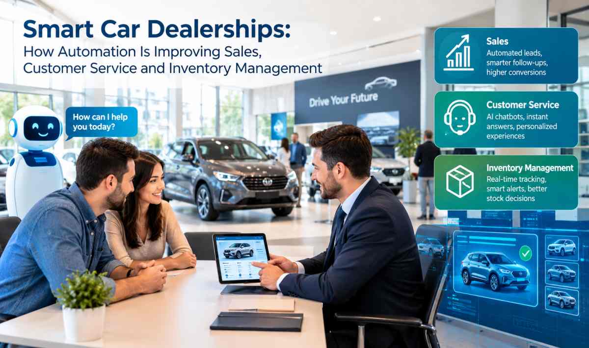 Smart Car Dealerships: How Automation Is Improving Sales, Customer Service and Inventory Management