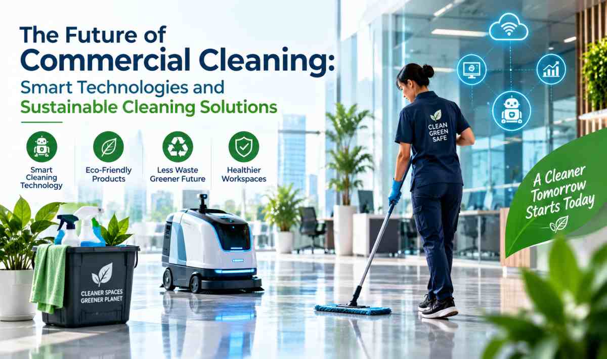 The Future of Commercial Cleaning Smart Technologies and Sustainable Cleaning Solutions